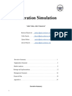 Generation Simulation Business Plan 