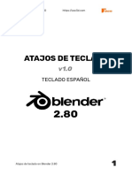 Atajos Teclado Blender 280 PDF
