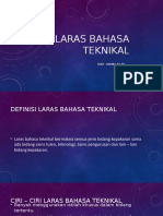 Larasa Bahasa Teknikal - Izhar