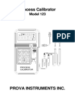 Process Calibrator: Model 123
