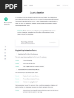 Capitalization Rules-A Quick Guide - Grammarly