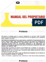 Manual Del Propietario Hino-300pdf PDF