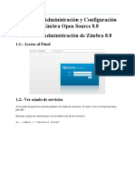 Manual de Administración y Configuración de Zimbra Open Source 8 PDF