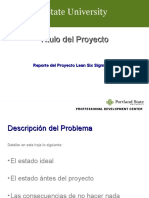 Six Sigma Project Reporting2