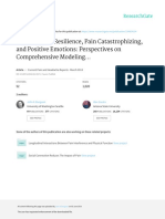 Psychological Resilience, Pain Catastrophizing, and Positive Emotions: Perspectives On Comprehensive Modeling..