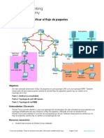 5.3.1.10 Packet Tracer - Identify Packet Flow PDF