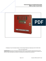 Technical Support Troubleshooting Guide 4008 Fire Alarm Control Panel