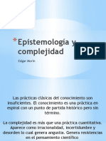 Epistemología y complejidad: pensar el conocimiento desde la complejidad