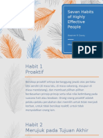 Seven Habits of Highly Effective People PPT Kel2