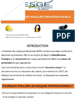 Evaluation Des Risques Professionnels