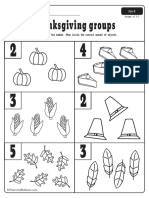 Thanksgiving Grouping PDF