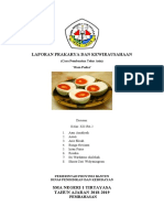 Laporan Prakarya Dan Kewirausahaan 2