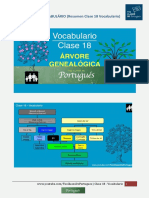 Aula 18.3 - Vocabulário Árvore Genealógica - Tus Clases de Portugués