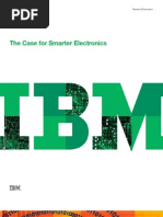 Smarter Electronics Industry - IBM Point of View