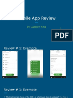 Mobile App Review