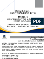 AUDIT SDM TEKNOLOGI