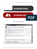 Tdu2 Qa V069 Has Stopped Working Fixl PDF