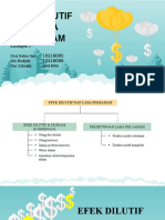 Efek Dilutif Dan Laba Per Saham Kelompok 3