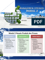 Manajemen Operasi Modul 2