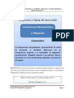 Economía I - Competencia Monopolística y Oligopolio PDF