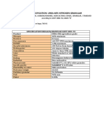 Granual Urea Spec