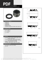 Technical Features: Equivalents of Burgmann MG Series