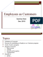 Employees As Customers