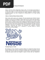 Download Case Study of Nestle Training and Development by Karokh Selim SN45518659 doc pdf