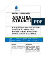 Modul Analisa Struktur 2 [TM1]