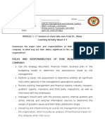 Module 1-1 Session of Class Take Over From Dr. Abear Learning Activity Sheet # 3