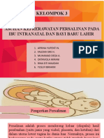 Asuhan Keprerawatan Persalinan Pada Ibu Intranatal Dan Bayi