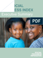 Executive Summary: 2018 SOCIAL Progress Index