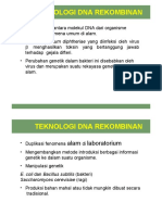Prinsip Teknologi DNA Rekombinan