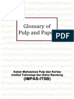 Glossary of Pulp and Paper