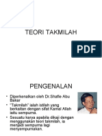 Teori Takmilah