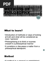 3-METHODS OF PHILOSOPHY