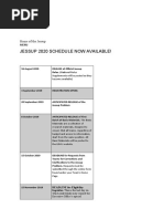 Jessup 2024 Official Schedule | PDF | Government