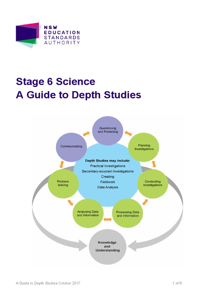 A Guide To Depth Studies October 2017 1 of 8 | PDF | Educational ...