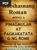 Kabihasnang Roman