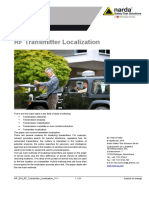 RF Transmitter Localization: White Paper 010