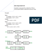 Cat2adding Two Polynomials Using Linked List