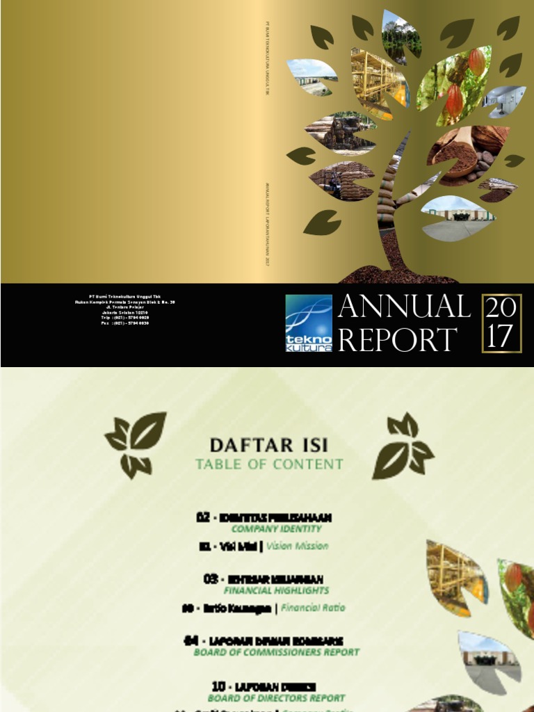 Annual Report Pt Btek 2017 Pdf Pdf