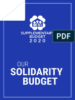 Solidarity Budget 2020