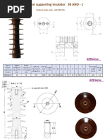 Outdoor Supporting Insulator 30 ANO - 1: Product Order Code: 600 000 005