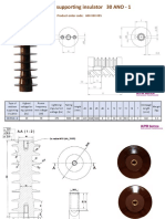 Outdoor Supporting Insulator 30 ANO - 1: Product Order Code: 600 000 005