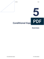 Conditional Expectation: Exercises