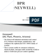 BPR (Honeywell) : Aieshna Bhan Be Chemical+Mba CM15204