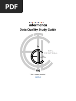 Informatica Data Quality Study Guide