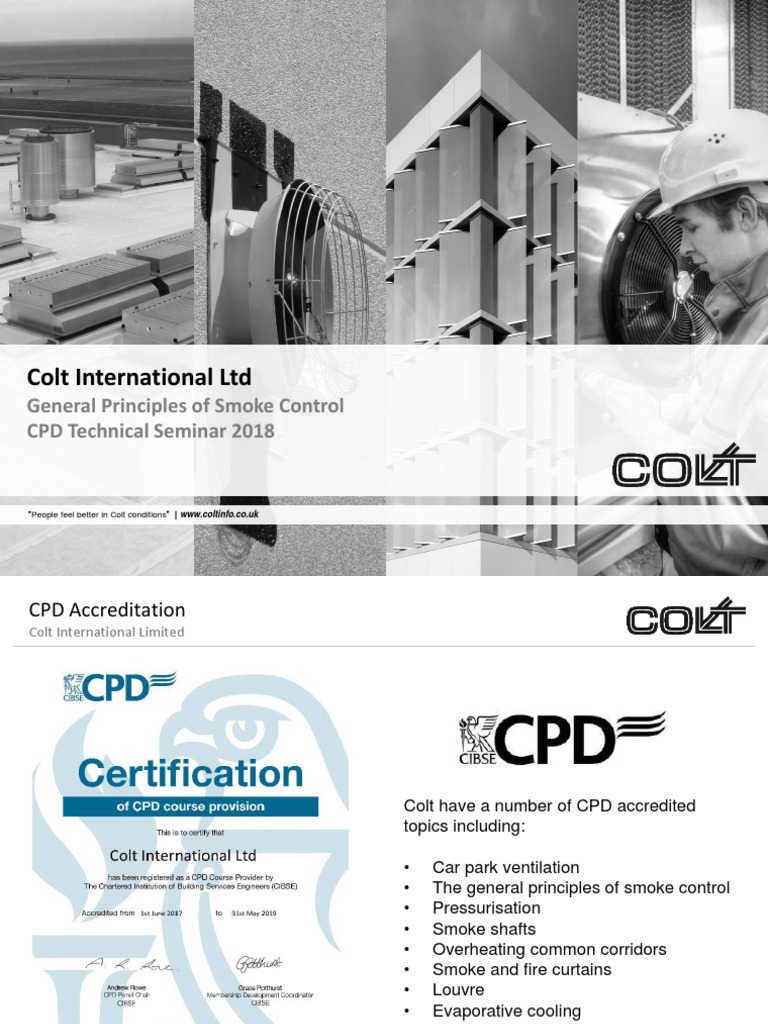 Colt Smoke Control Principles Overview | PDF | Ventilation ...