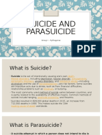 Suicide, Parasuicide, and Risk Factors